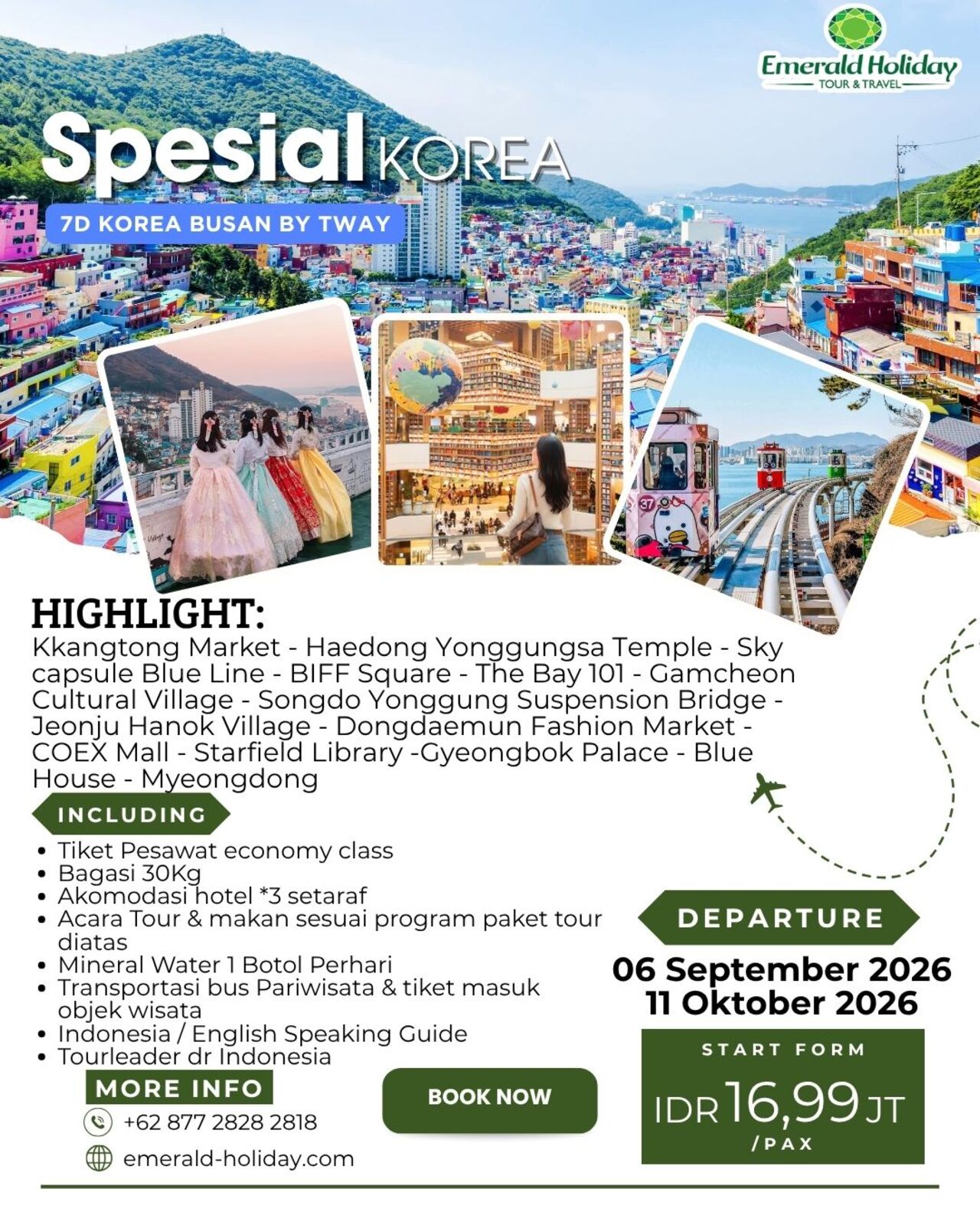 7D KOREA BUSAN BY TWAY 6 SEPT - 11 OKT 26 (1)